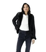 Women Shearling Jacket Antique 3.0 - Black