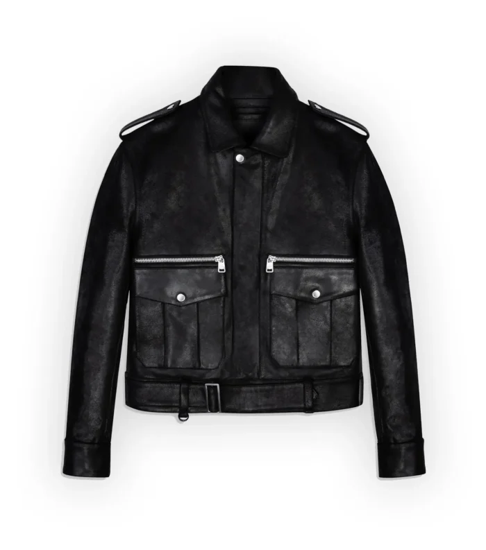 Women Leather Jacket Limited Edition Navigator - Black