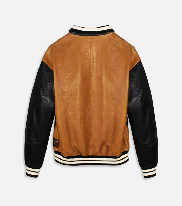 Varsity Jacket Nomad Women Leather Letterman Jacket