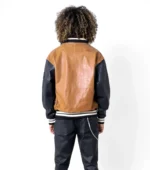 Varsity Jacket Nomad Men Leather Letterman Jacket