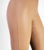 Leather Leggings For Women - Desert