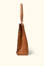 Leather Tote Bag Chelsea Women Shopping Totes - Brown