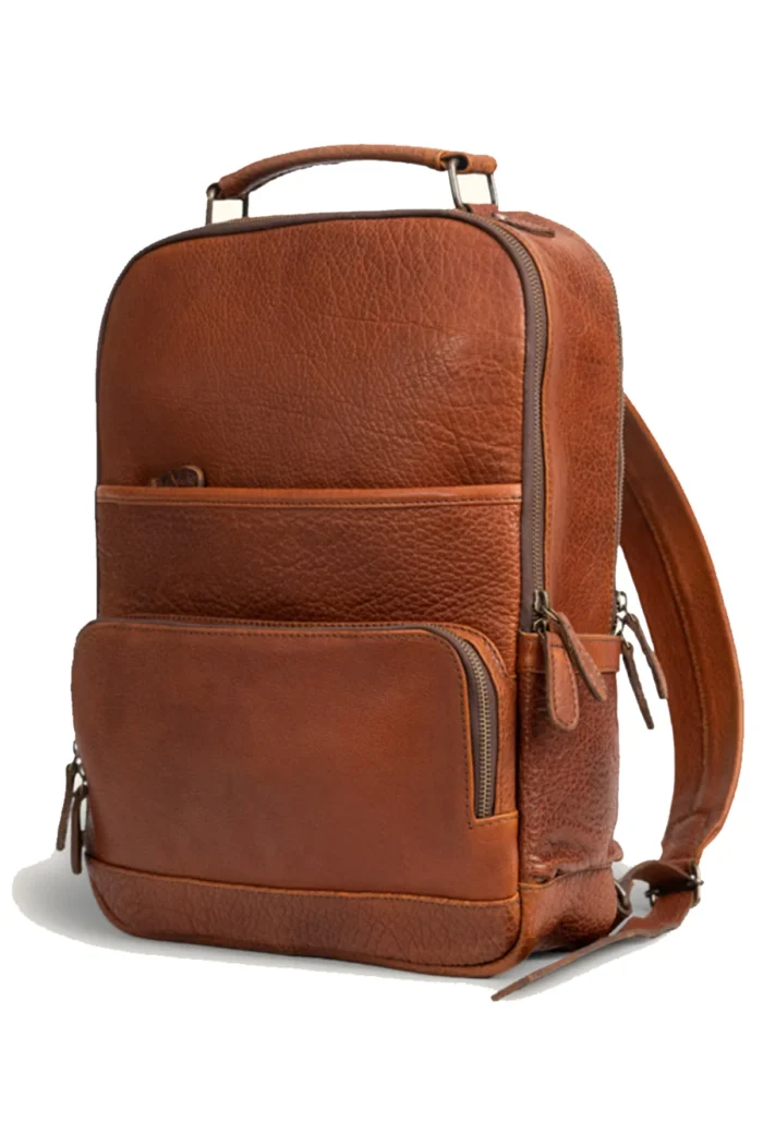 Leather Backpack Roosevelt Limited Edition Bag - Brown