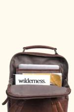 Leather Backpack Roosevelt Limited Edition Bag - Brown