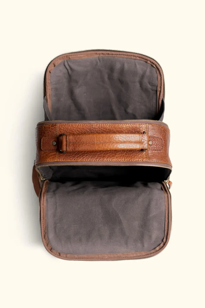 Leather Backpack Roosevelt Limited Edition Bag - Brown